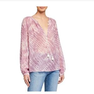 Paige Tie-Dye Long-Sleeve Top